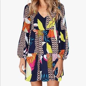 NWOT ~ Floral tiered dress